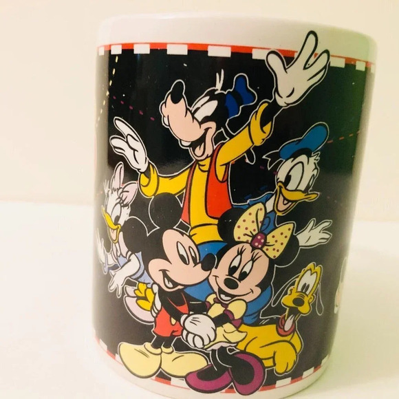 Disney Characters Mug Danawares Cup Mickey Mouse Minnie Donald Duck Goofy - Picture 12 of 13